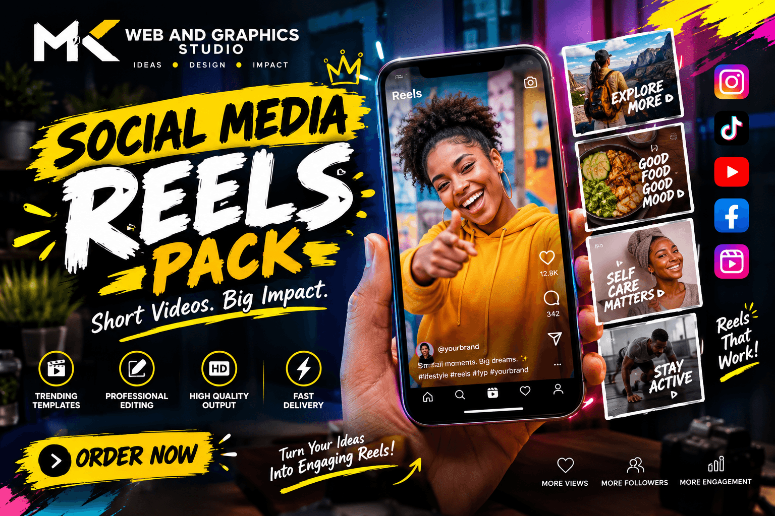 Social media reels pack